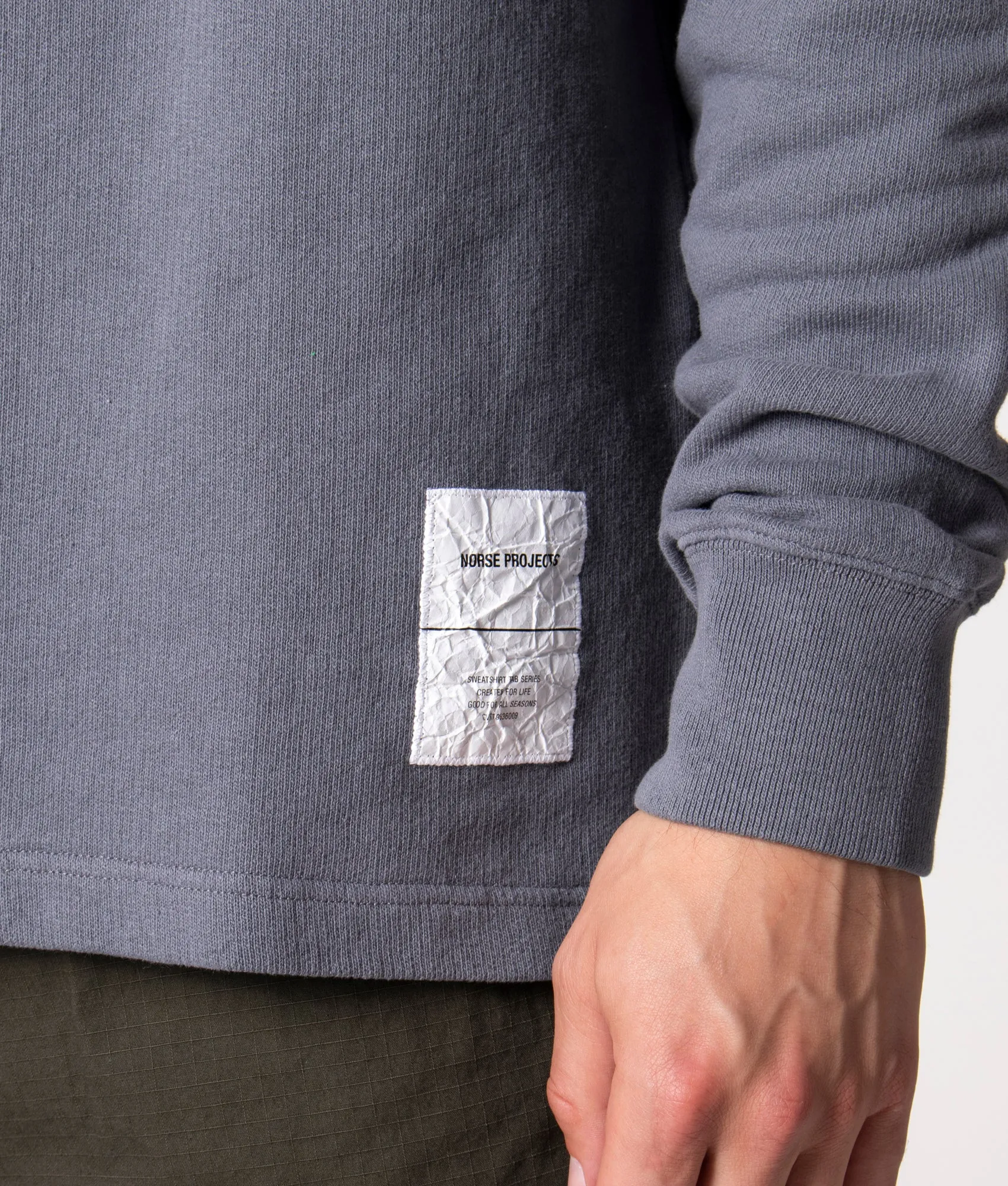 Relaxed Fit Fraser Tab Series Crew Sweatshirt