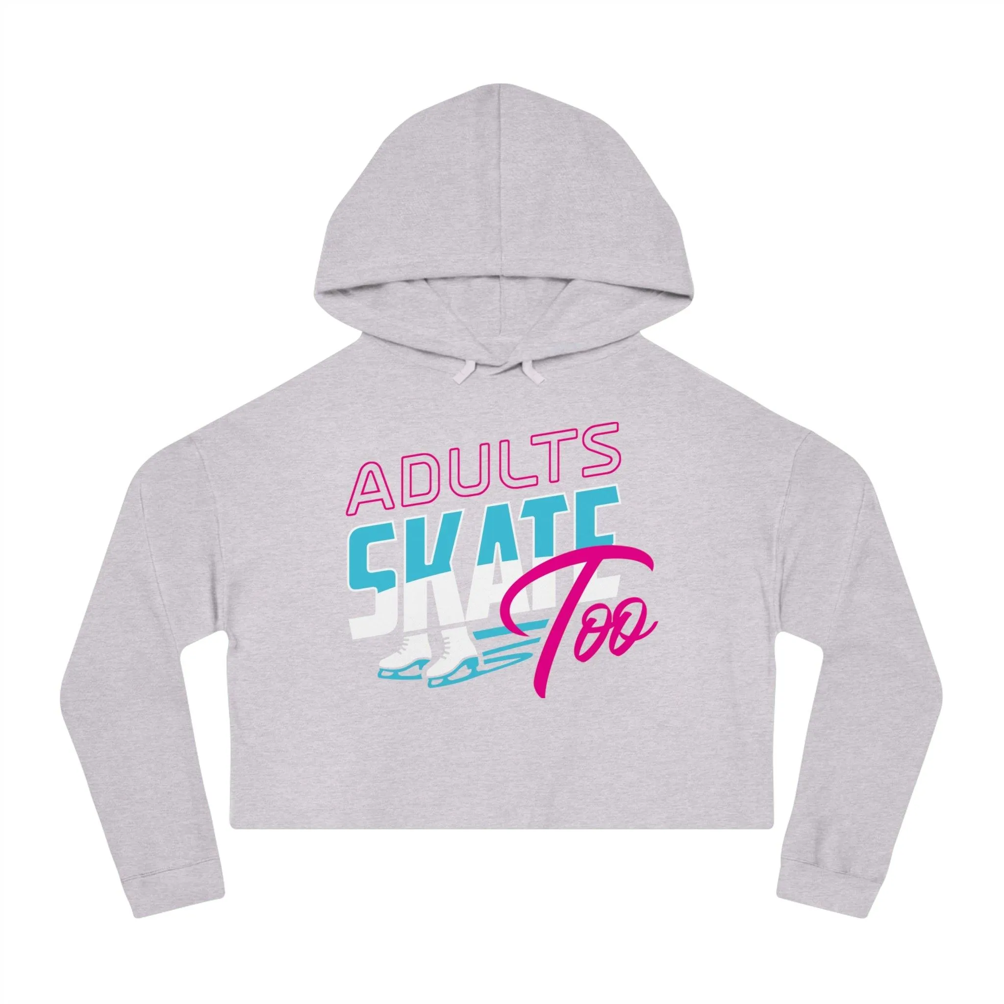 Retro Women’s Cropped Hooded Sweatshirt
