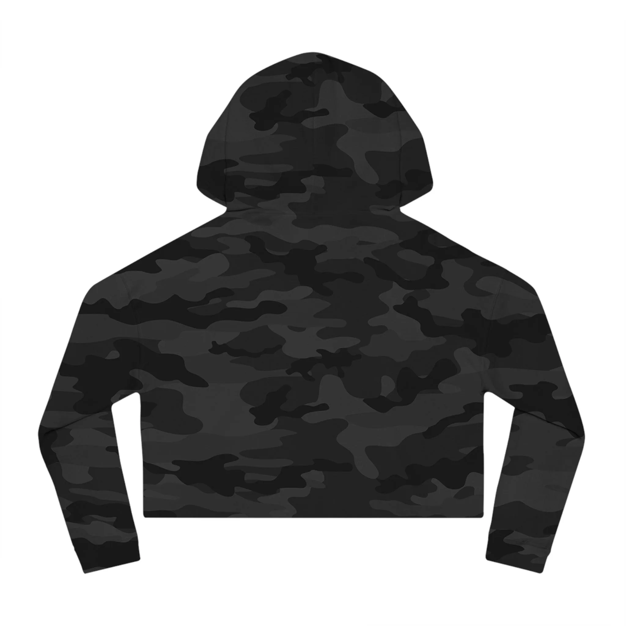 Retro Women’s Cropped Hooded Sweatshirt