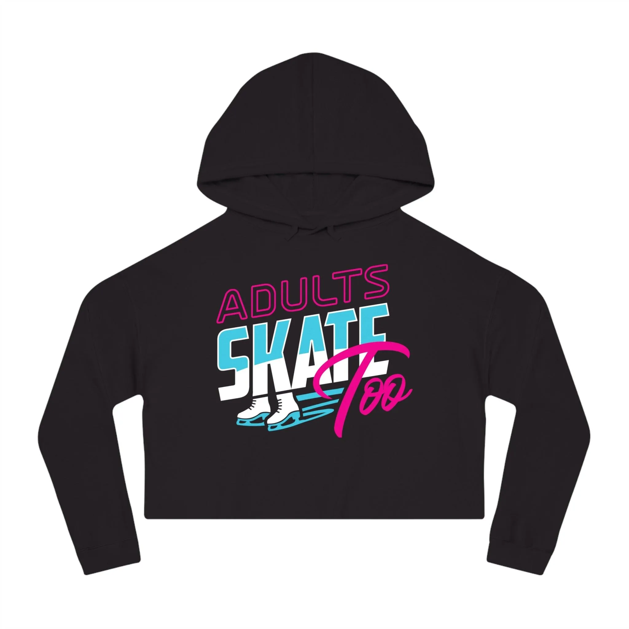 Retro Women’s Cropped Hooded Sweatshirt