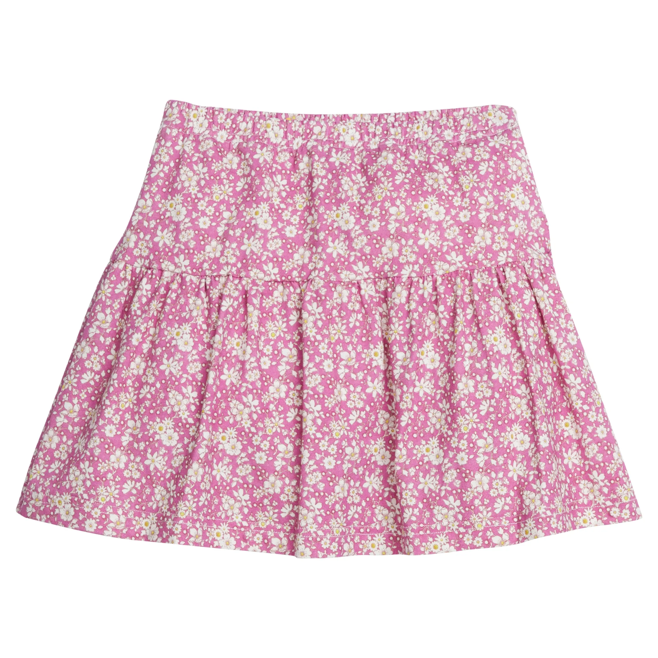 Sally Skort - Roland Floral Fuchsia