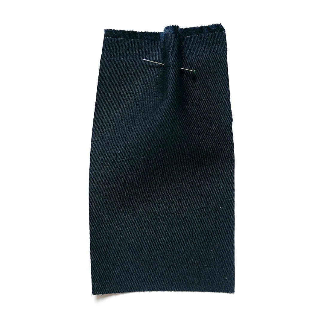 Sanded Drill Prussian Blue