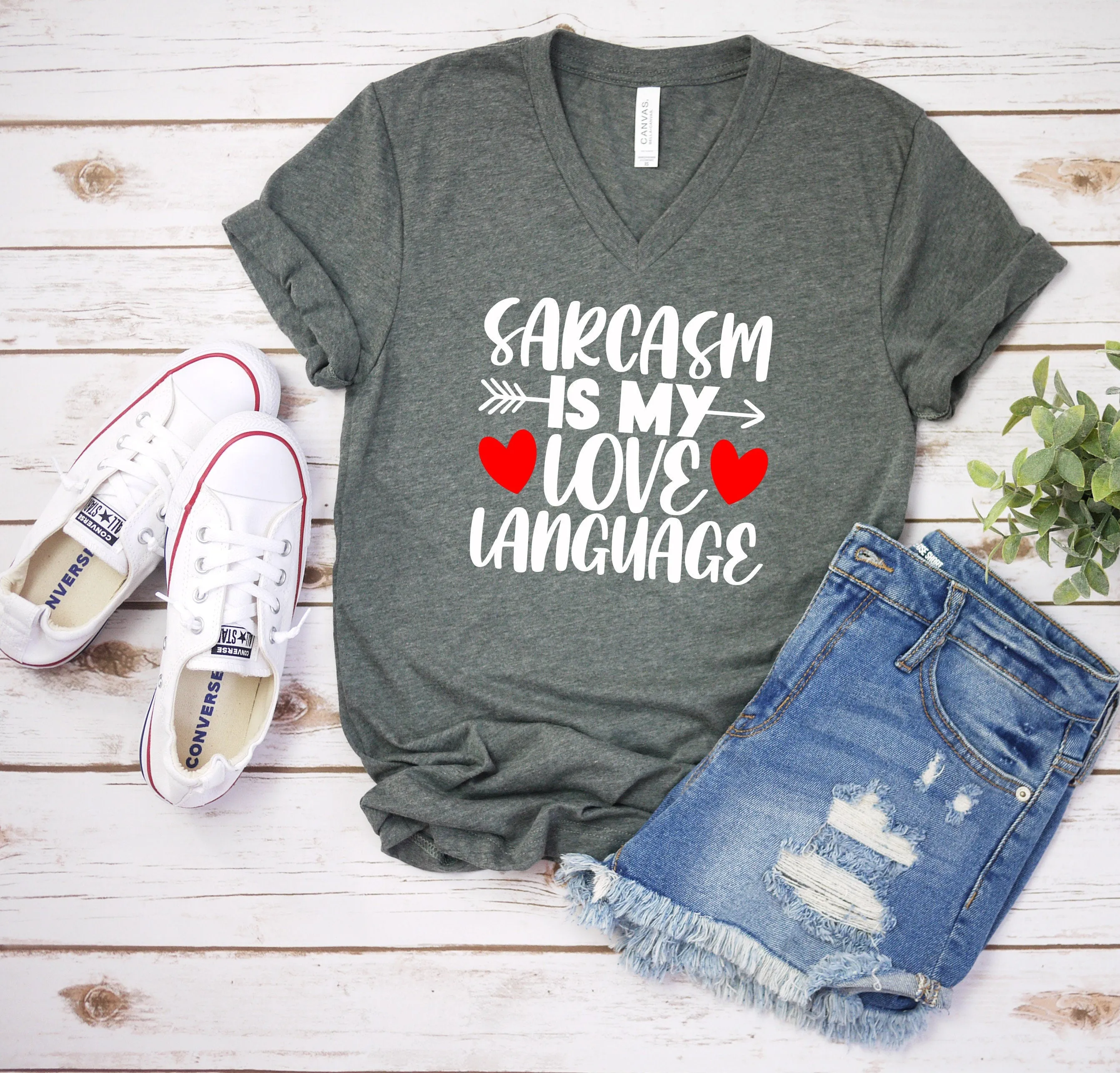 Sarcasm is my Love Language T Shirt - Funny Sarcastic T Shirt - Humor Shirt