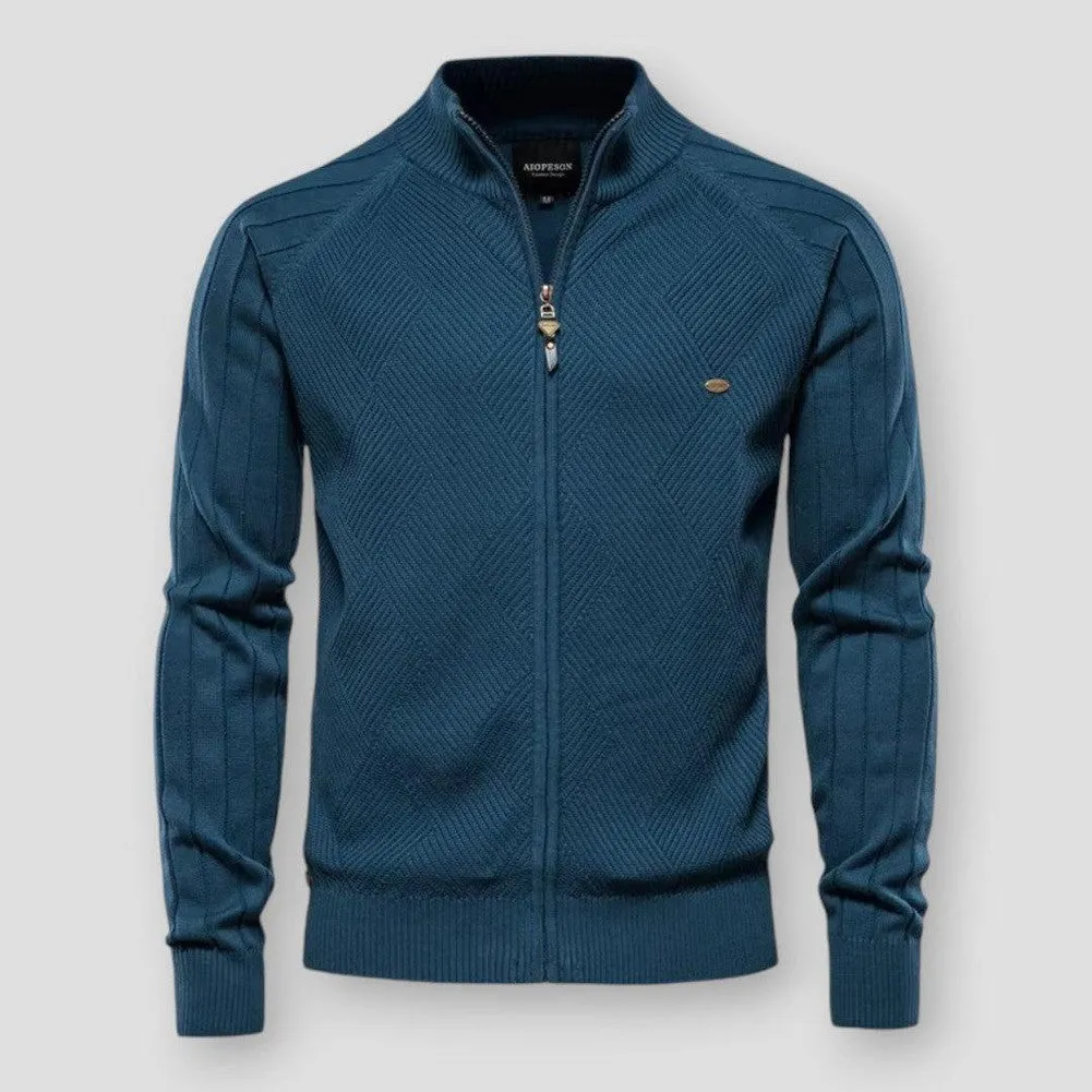 Sky Madrid Cambridge Zip-Up Cardigan