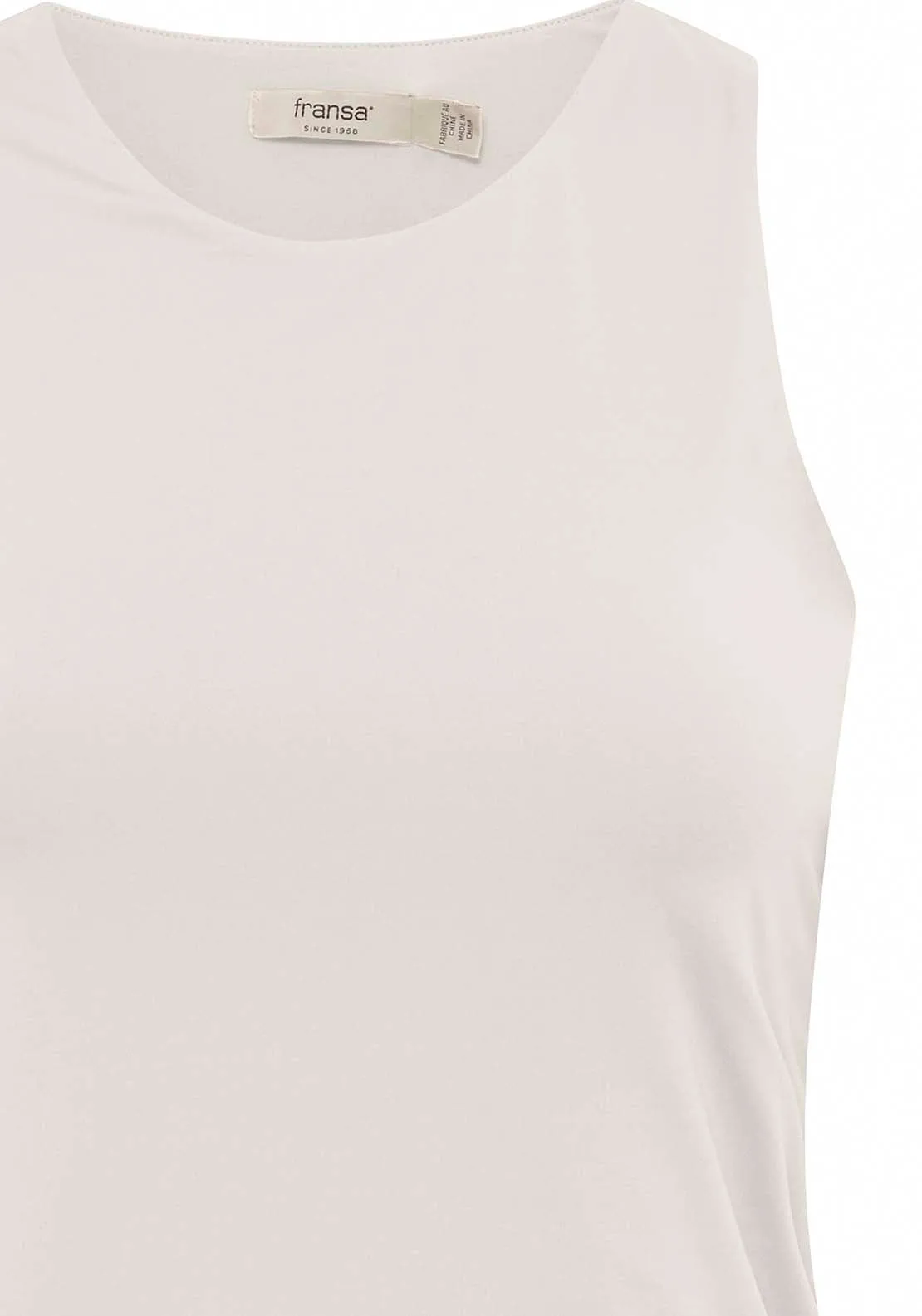 Sleeveless T-Shirt - Grey
