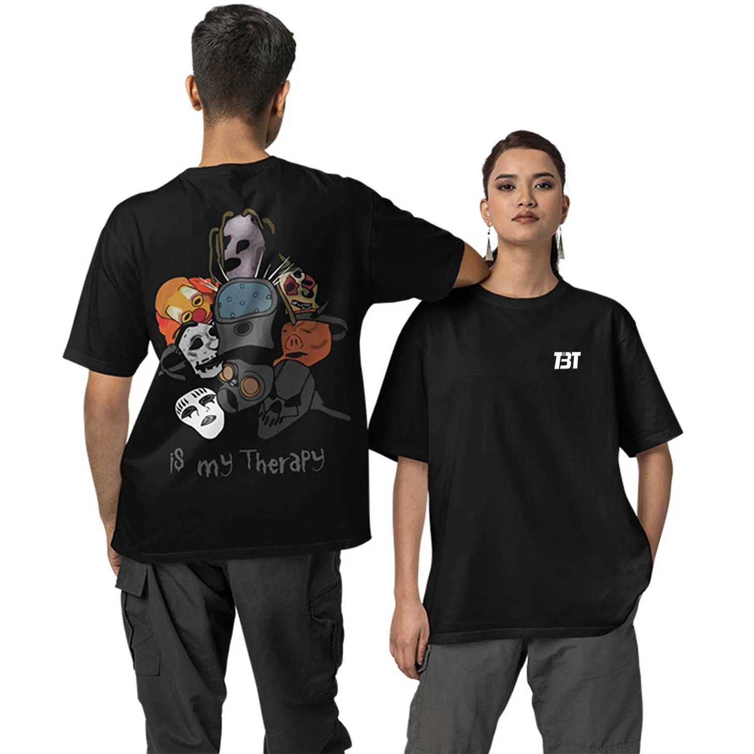 Slipknot Oversized T shirt - My Therapy