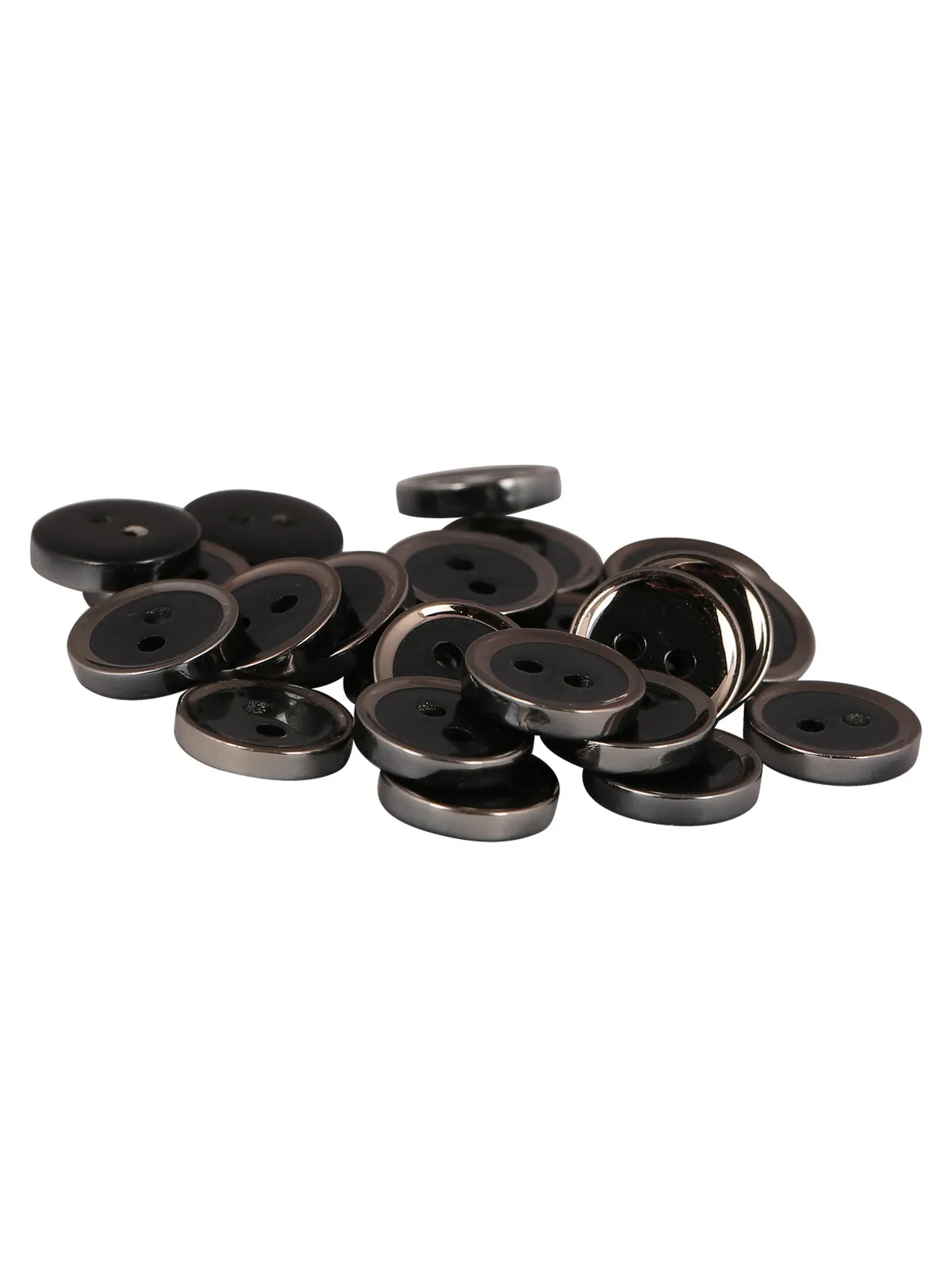 Small Elegant Round Shape 2-Hole Shirt Button