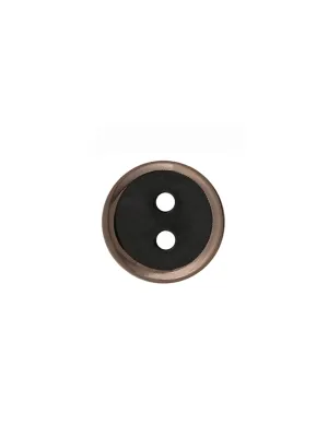 Small Elegant Round Shape 2-Hole Shirt Button