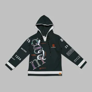 Solid Full Sleeves Hoodie Style T-Shirts For Boys