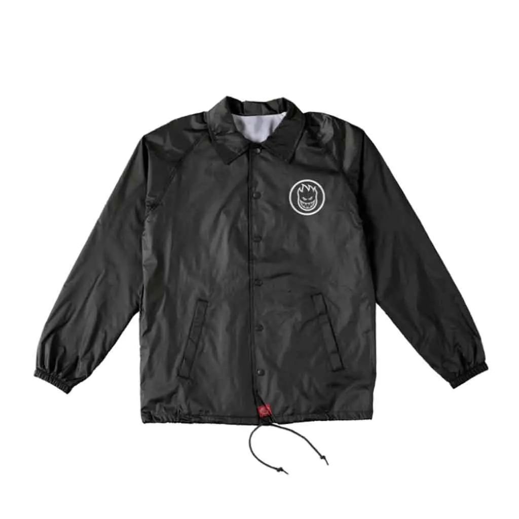Spitfire Classic Swirl Jacket - Black/White