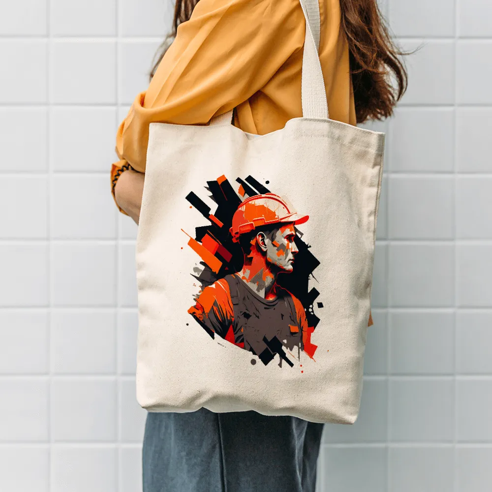 Splatter Construction Red Design