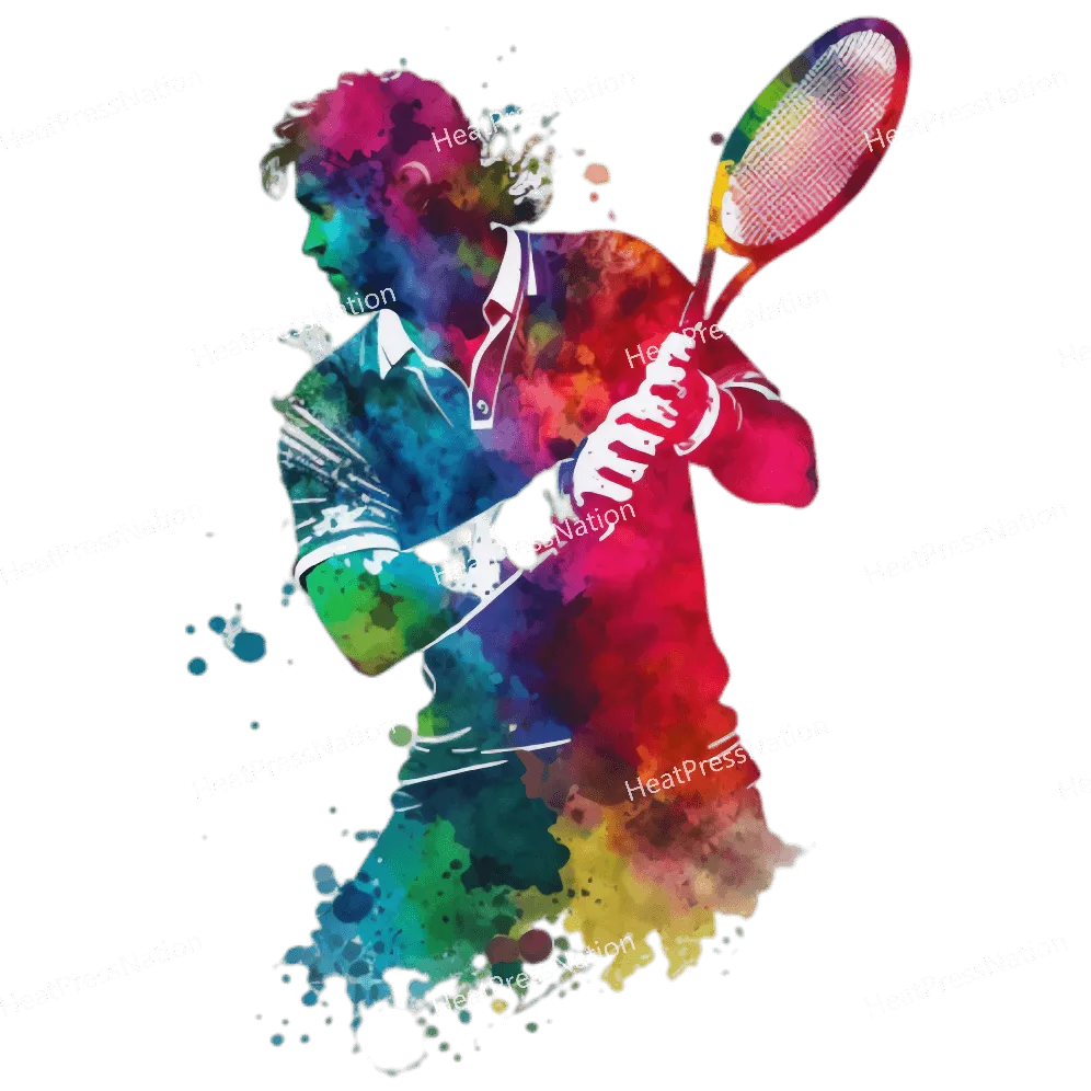 Splatter Tennis Design