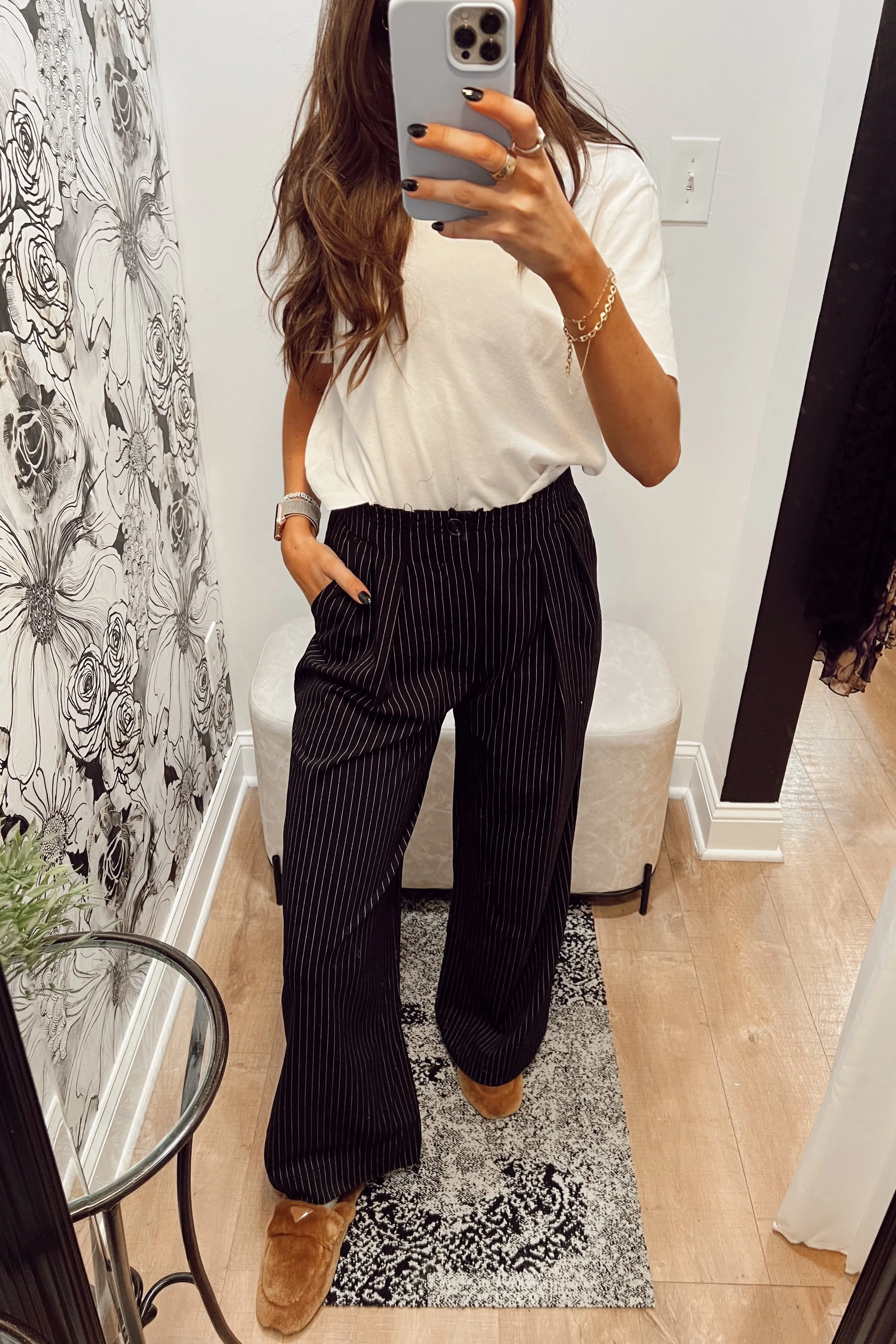 Stanton Dani Pinstripe Pant
