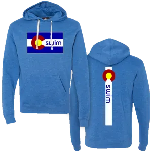 Swim Colorado Flag Hoody