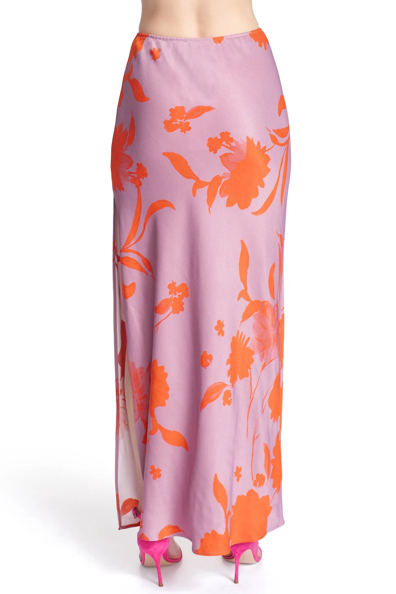 THE MONET SKIRT- WATER FLOWERS