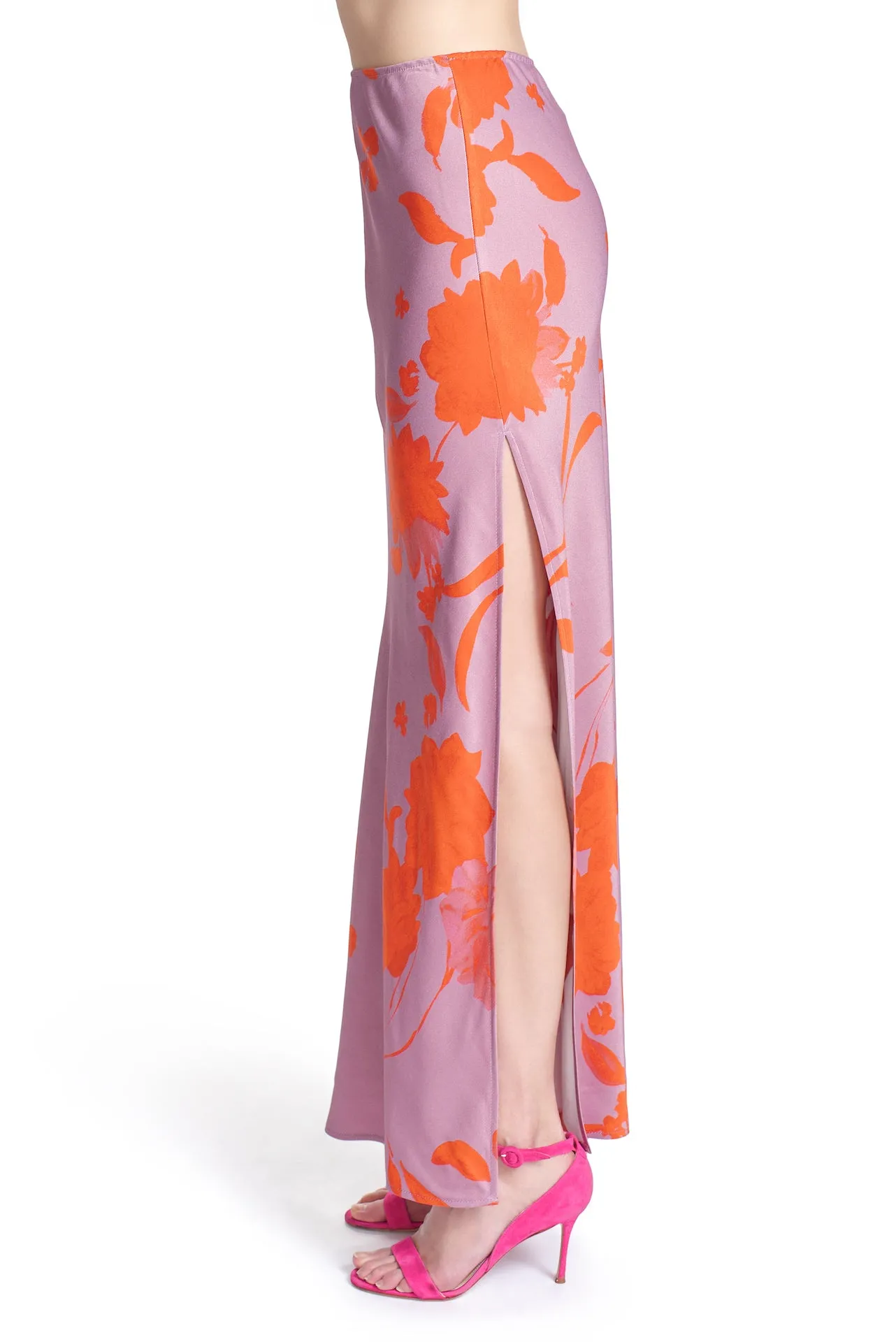 THE MONET SKIRT- WATER FLOWERS