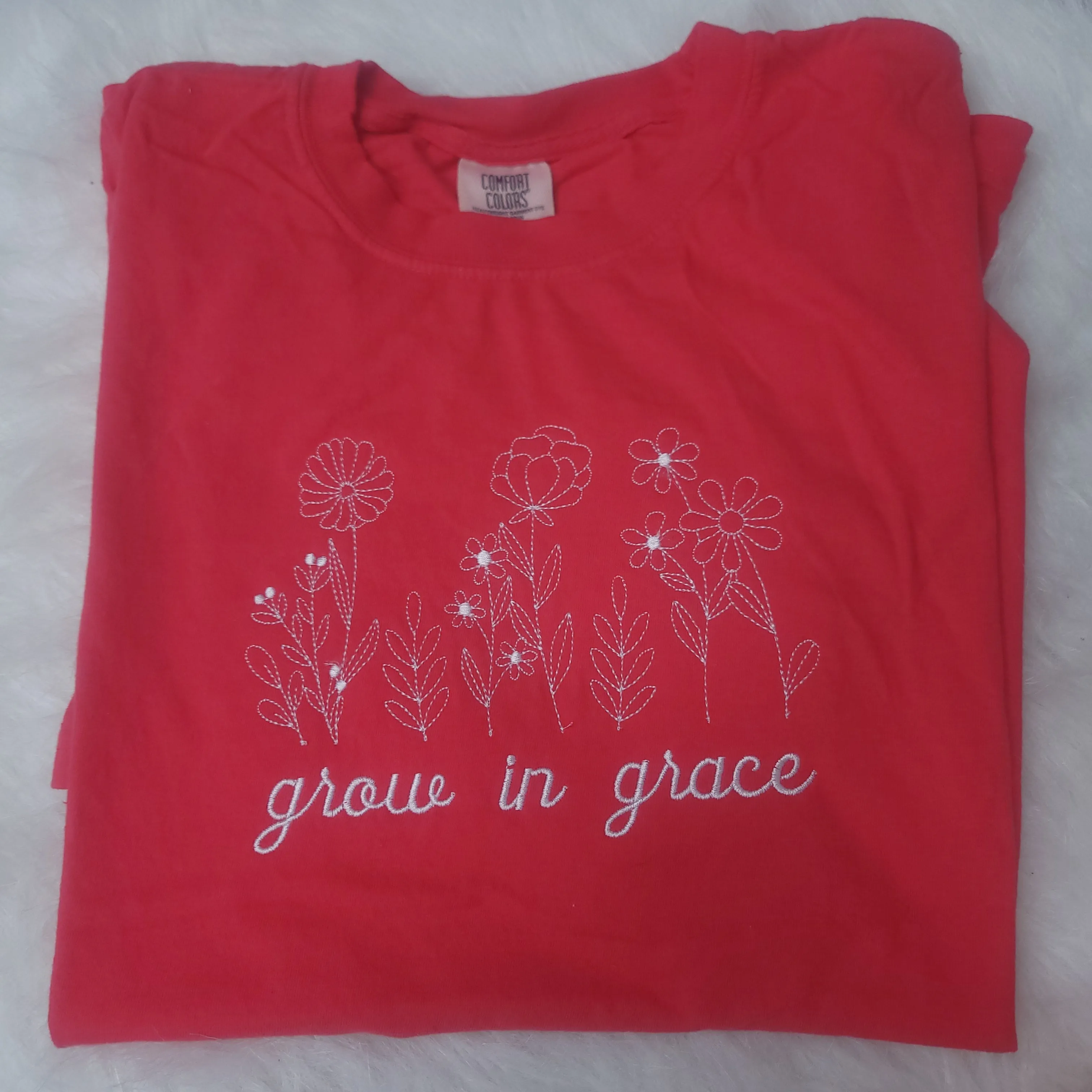 Threads of Faith Embroidered T-shirt Line