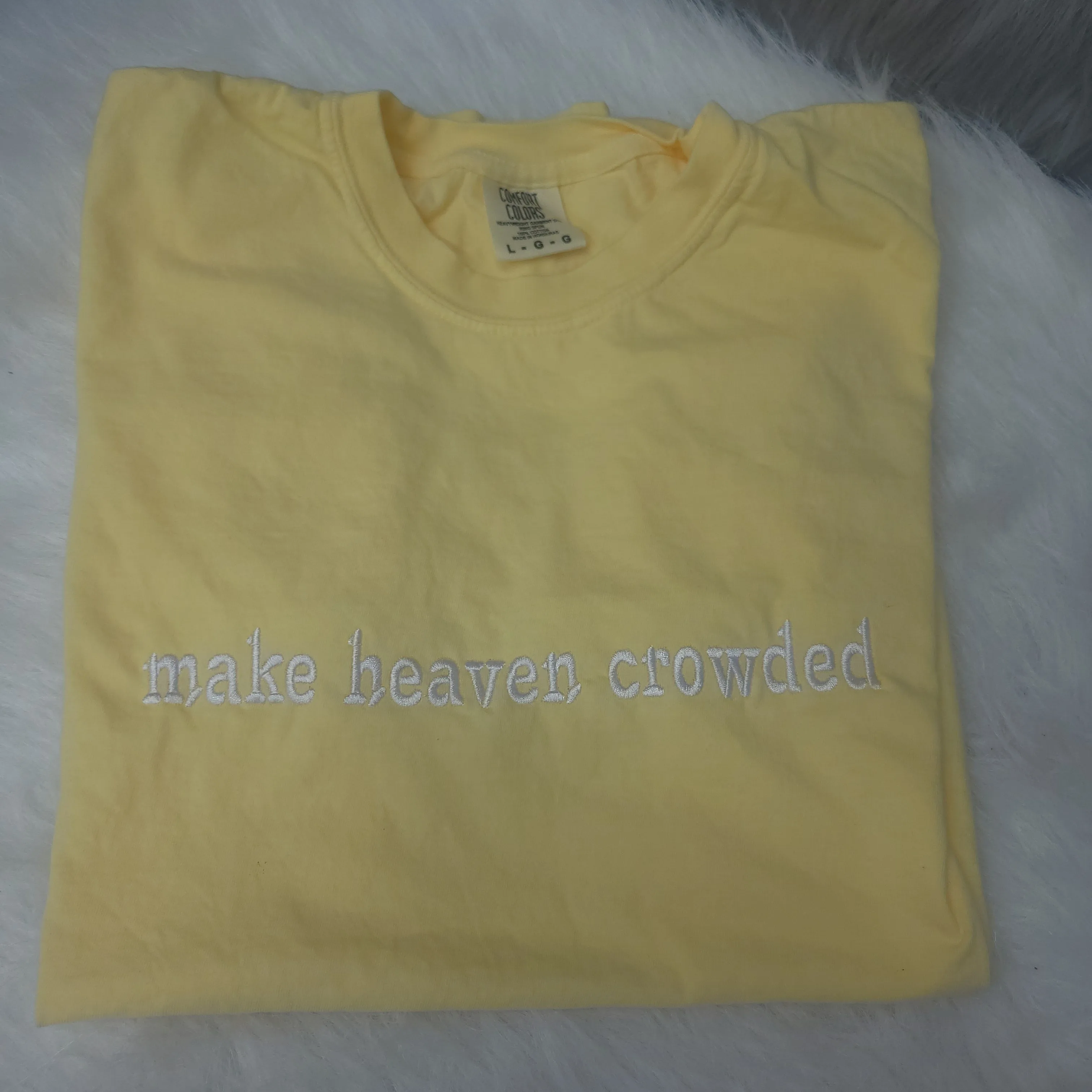 Threads of Faith Embroidered T-shirt Line