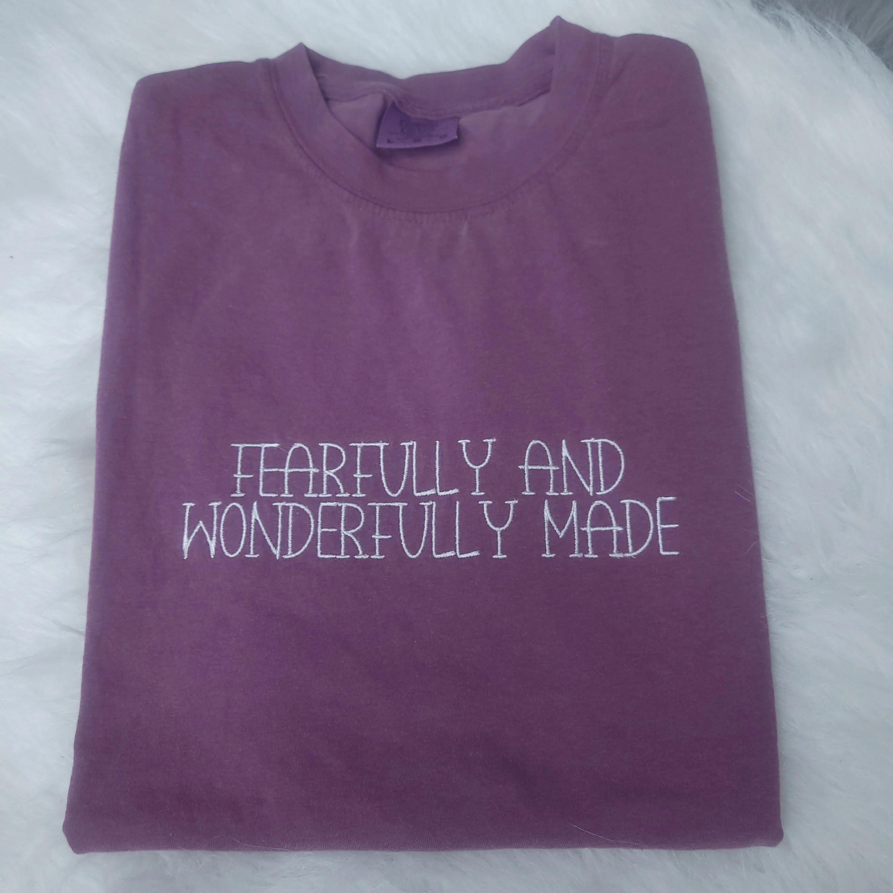 Threads of Faith Embroidered T-shirt Line
