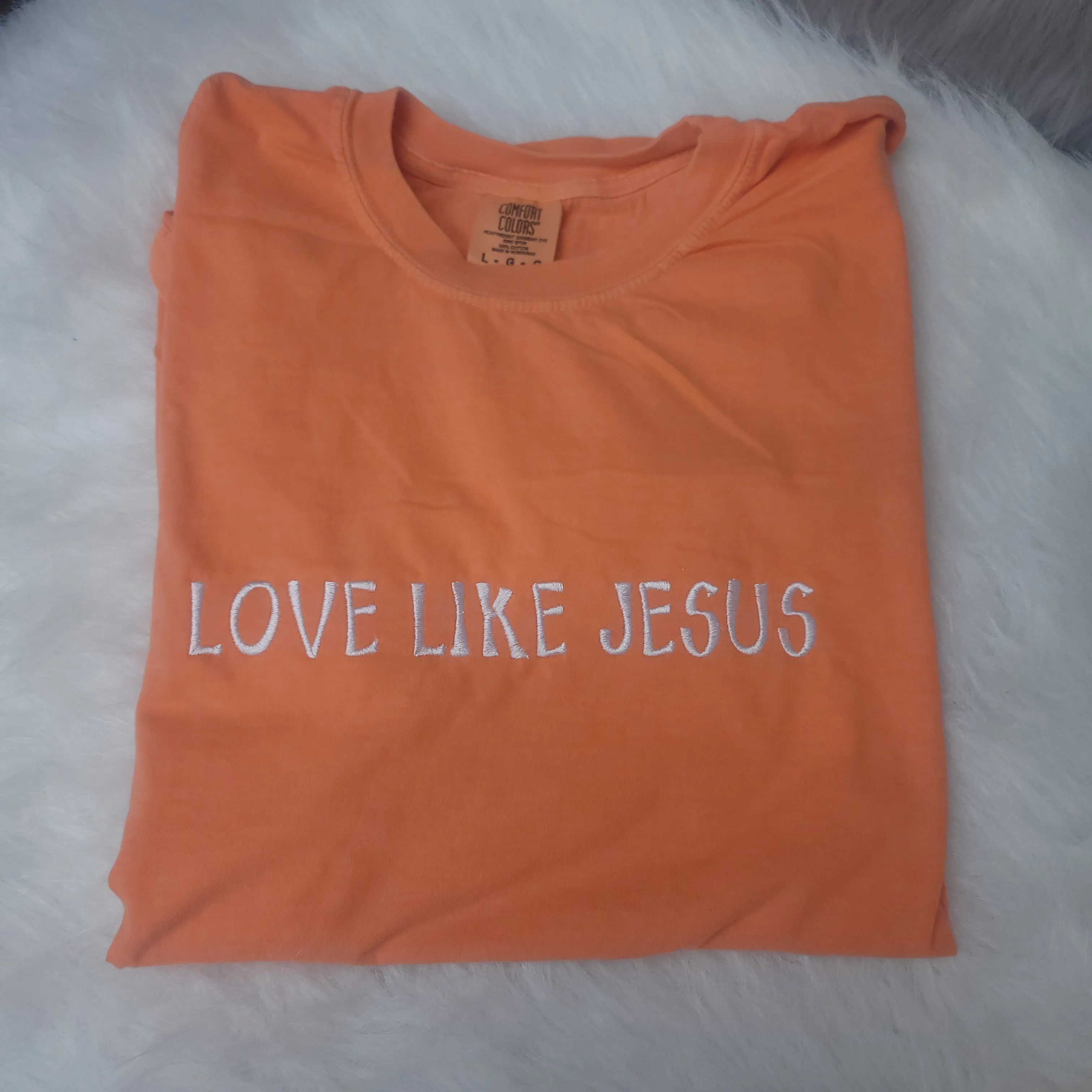 Threads of Faith Embroidered T-shirt Line
