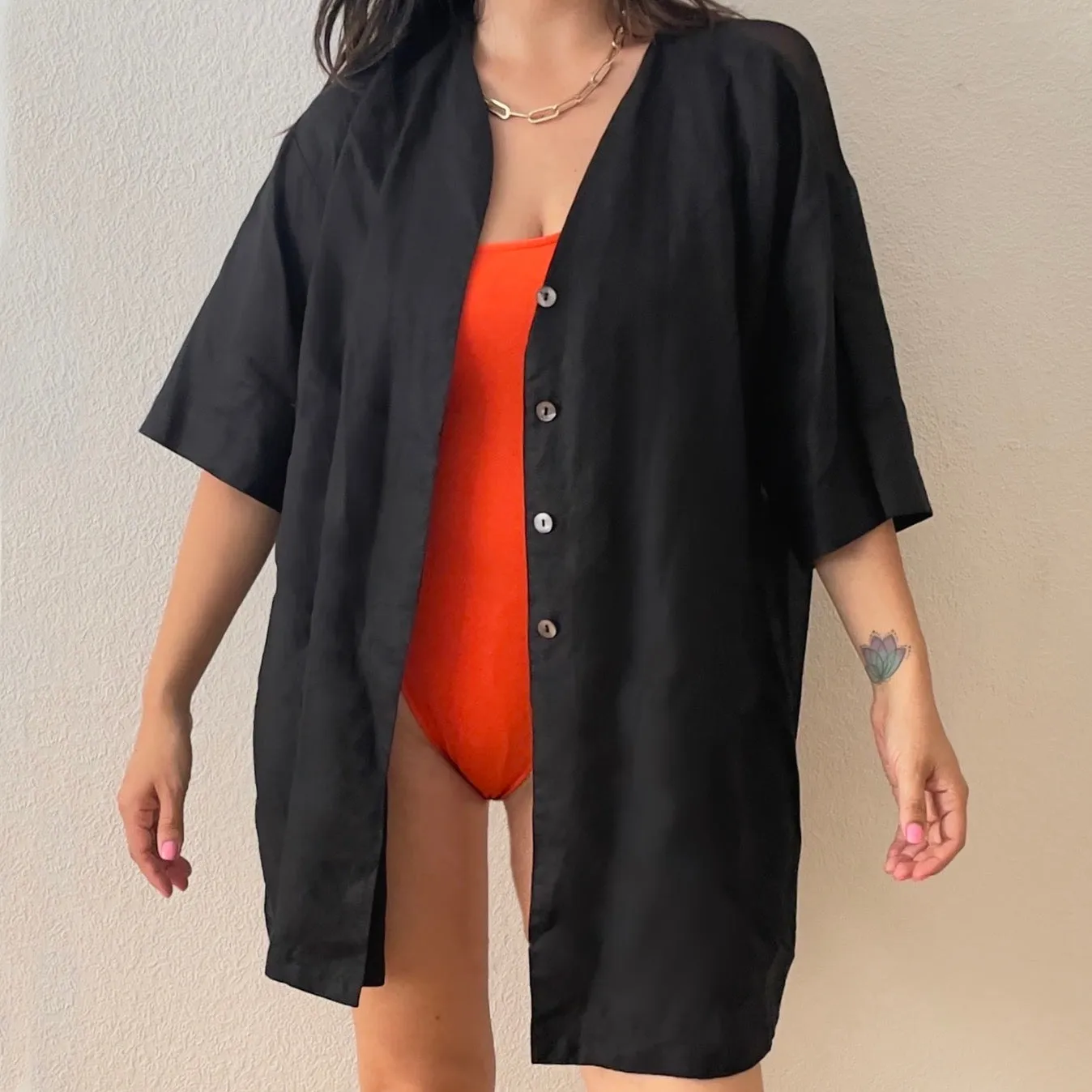 Vintage Linen-Silk Shirt