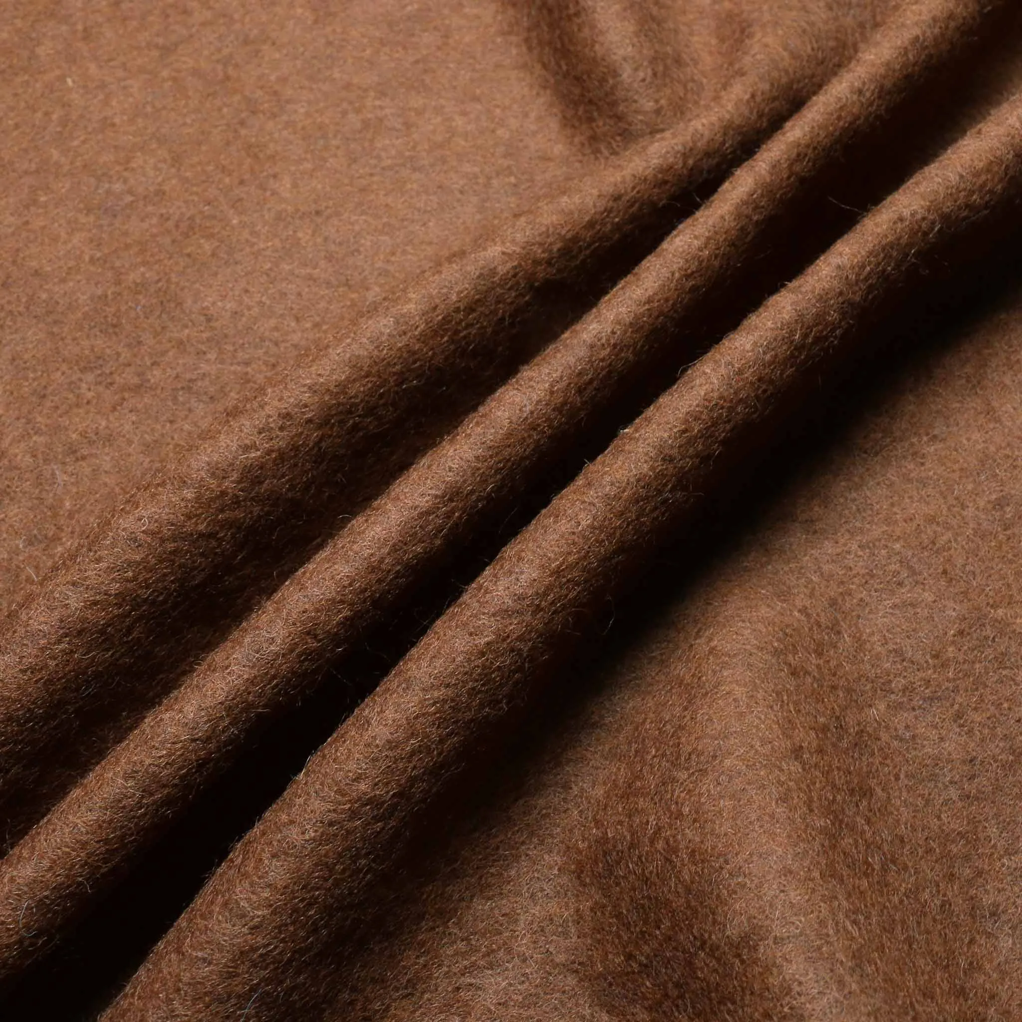 Wool Jersey Flannel Fabric - Yellow, blue, beige, rust