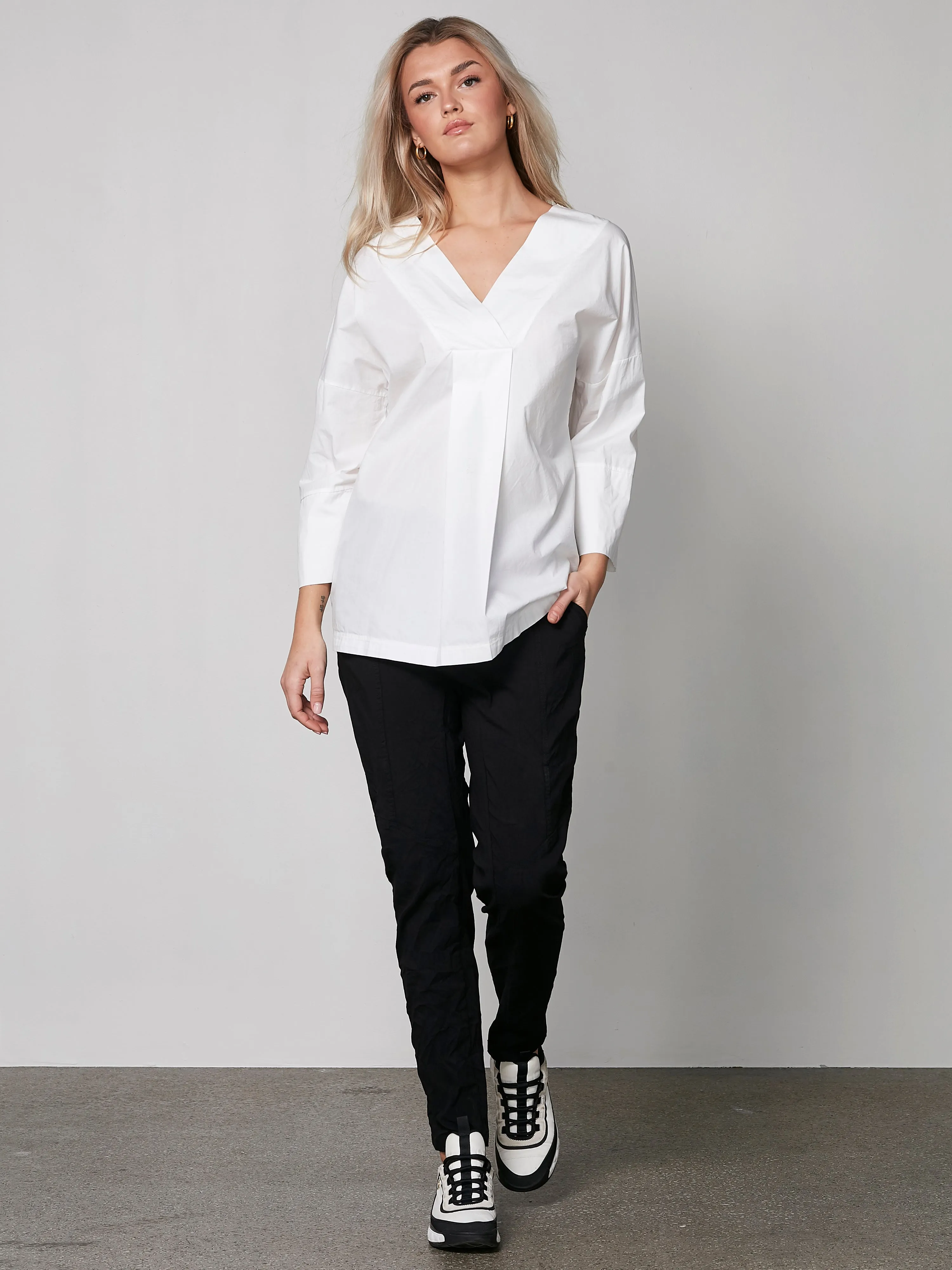 YELDA bluse - Creme