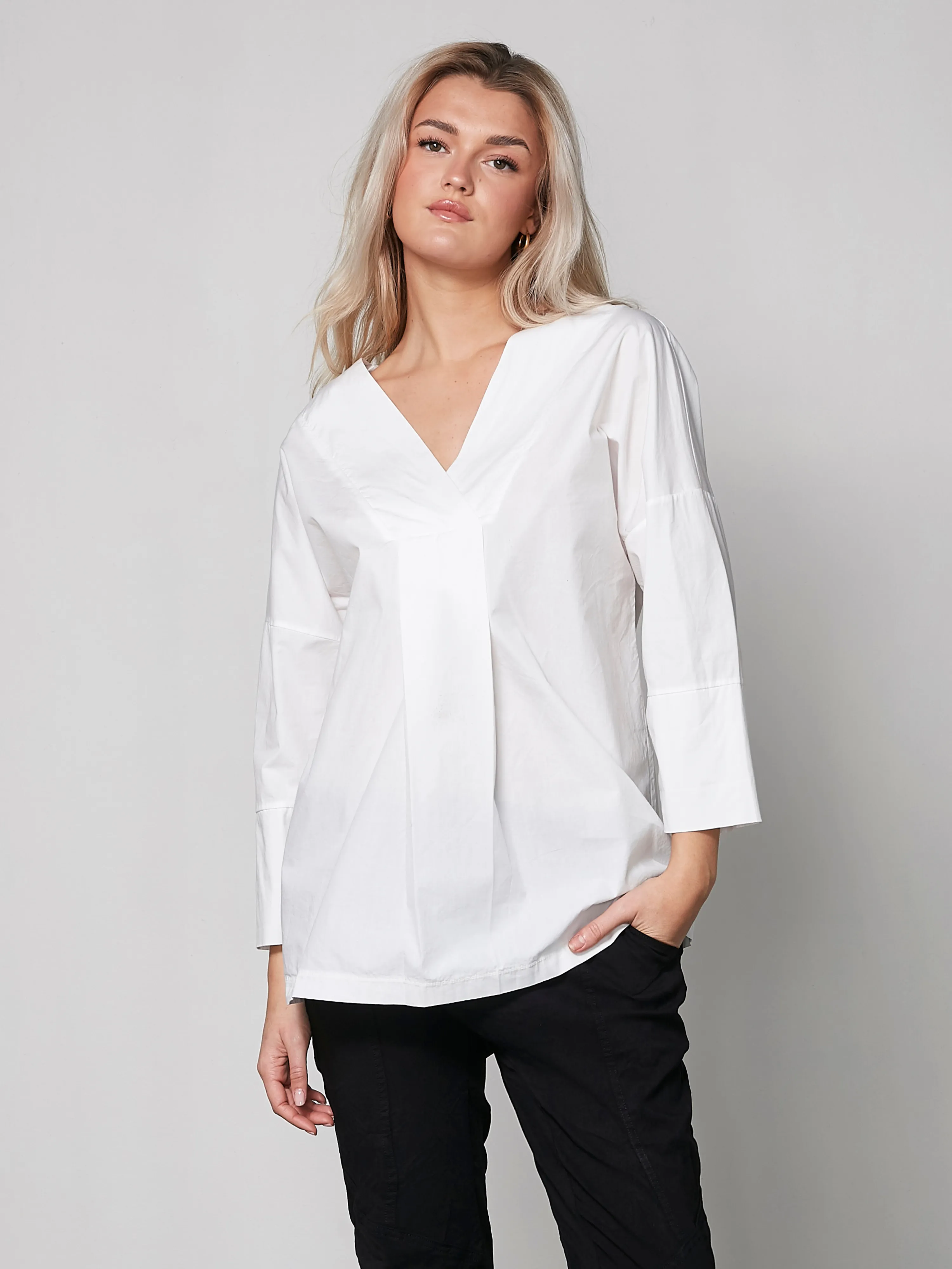 YELDA bluse - Creme